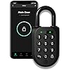 igloohome New Smart Padlock 2 (SP2), The Toughest Smart Padlock – Generate Access from Anywhere with The Mobile app (iOS/Android) – No WiFi Needed, Waterproof & Rechargeable