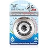 Kitchen SinkShroom Revolutionary Clog-Free Stainless Steel Sink Strainer, Chrome gray
