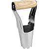 Berry&Bird Garden Bulb Planter with 4 Inches Depth Mark, Stainless Steel Gardening Bulb Transplanter Tool with Short Handle for Planting Flowers Tulips, Daffodils, Lily, Dahlias