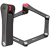 FoldyLock Classic 95 Folding Bike Lock - Patented Sleek High Security Bicycle Lock - Heavy Duty Anti Theft Smart Secure Guard with Keys and Frame Mount for Electric e-Bikes and City Bikes - 37.4"