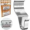 NACETURE Vinyl Siding Hooks 20 Pack Heavy Duty Siding Clips Vinyl Siding Hanger for Hanging on Patio, No Hole Need Command Outdoor Hook Hang to Decor Wreath Things for Horizontal Vinyl Siding