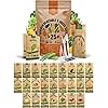 25 Summer Vegetable Garden Seed Variety Pack - 6,510+ Non-GMO Heirloom Veggie & Greens Seeds for Outdoors and Indoor Home Gardening, Including Collards, Tomato, Pepper, Okra, Onion, Bean, Cucumber