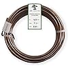 Anodized Aluminum 4.0mm Bonsai Training Wire 250g Large Roll (23 feet) - Choose Your Size and Color (4.0mm, Brown)