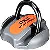 OKG Heavy Duty Security Ground Anchor, 9/16" (14mm) Thick Hardened Steel Swing Shackle - Security for Bicycles, Motorcycles, E-Bikes, Trailers - Permanent Anchor Point for Garages, Parking Lots