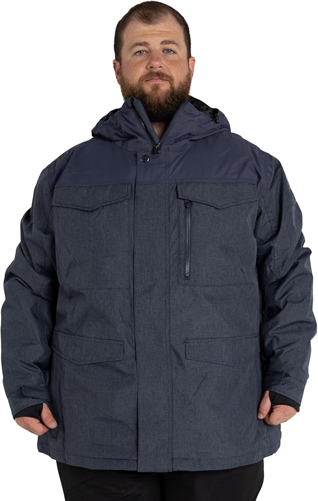 Men's Insulated Winter Ski Snow Jacket Coat Traverse