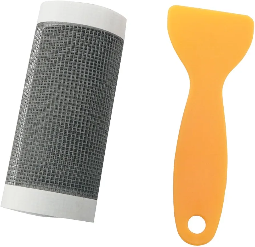 Cutable Mesh Shower Drain Cover Stickers Disposable Shower Drain Hair Catcher for Linear DIY Floor Drain Shower Drain Screen