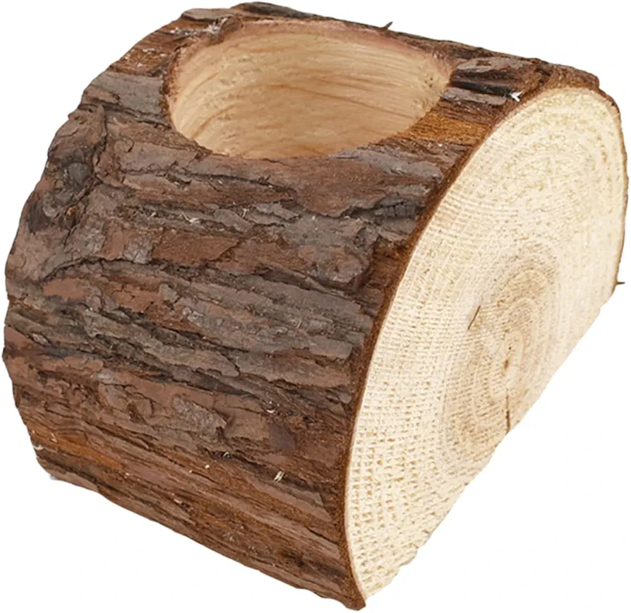 Wooden Pot Pots for Plants Concrete Planter Tree Stakes Propagation Plant Pots Succulent Terrarium Kit Tree Stump Pot Tree Stump Planter Bonsai Plant Pot Chinese Fir