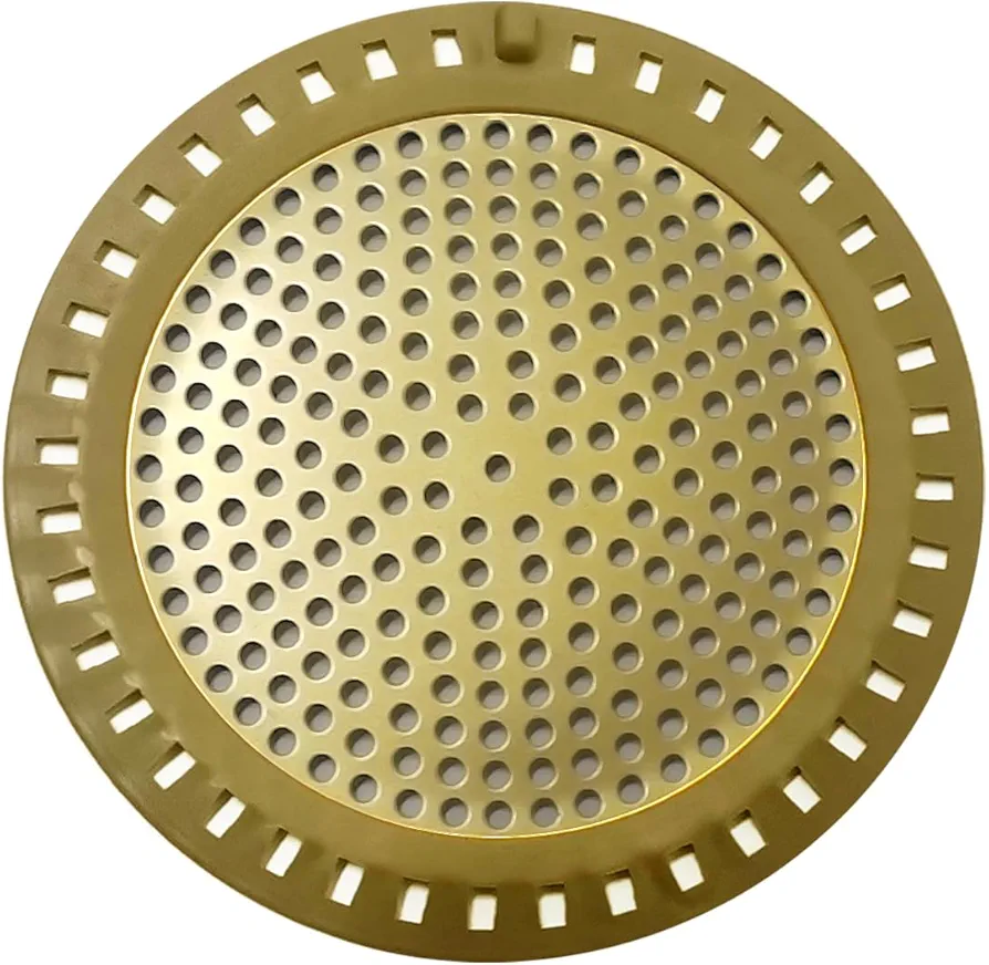 Hair Drain Catcher, Shower Drain Hair Catcher, Shower Drain Strainer, Bathtub Drain Cover, Tub Drain Hair Catcher, Bathroom Sink Strainer, Bathroom Drain Protector, Flat, Round, Gold