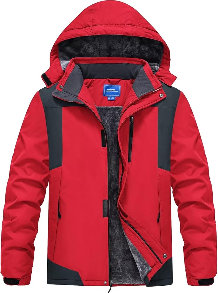 Winter Jackets Coats for Men Waterproof Ski Snow Coat