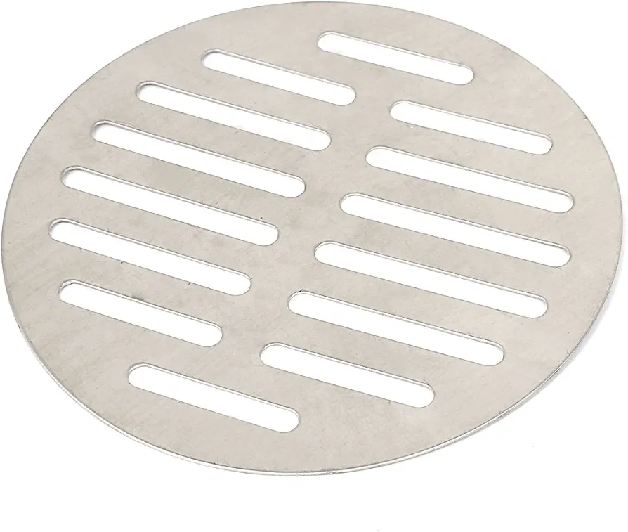 uxcell Stainless Steel Round Sink Floor Drain Strainer Cover 5 Inch Dia