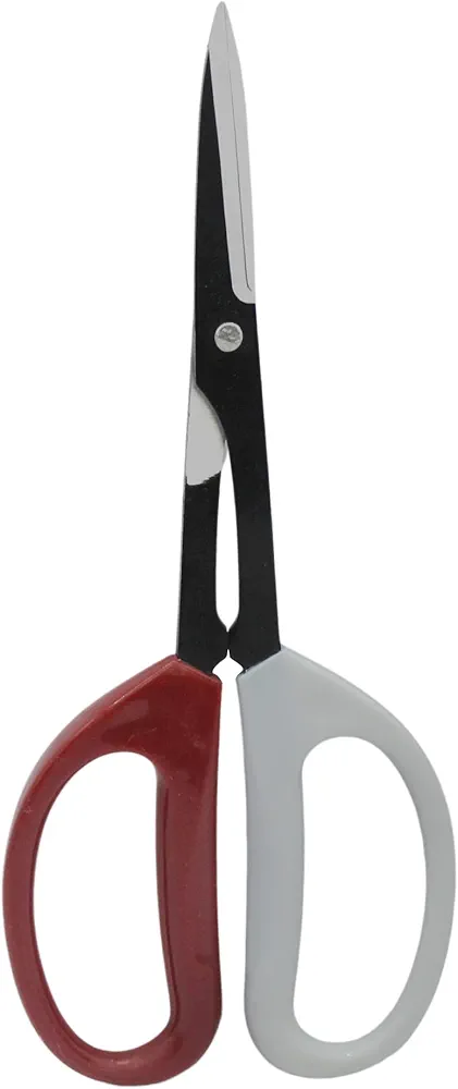 8" Bonsai Cutter Pruning Shear tool used for Gardening, Arranging Flowers, Trimming Plants, Branches, Stainless Steel Red White Handles
