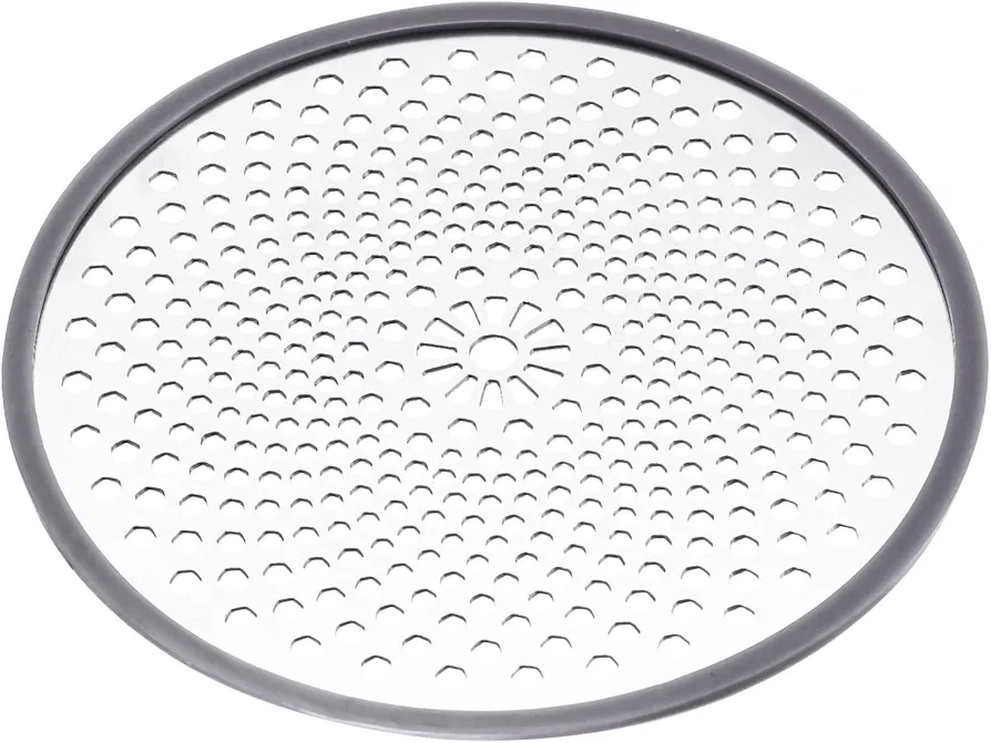 uxcell 4.33inch Shower Drain Cover, Stainless Steel Shower Drain Hair Catcher for Shower Stall Drain, Bathroom Floor Drain