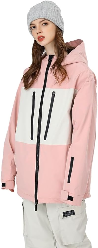 YEEFINE Men&Women's Ski Jacket Insulated Winter Snowboard Coat Waterproof Outdoor Windproof Warm Snow Rain Jackets