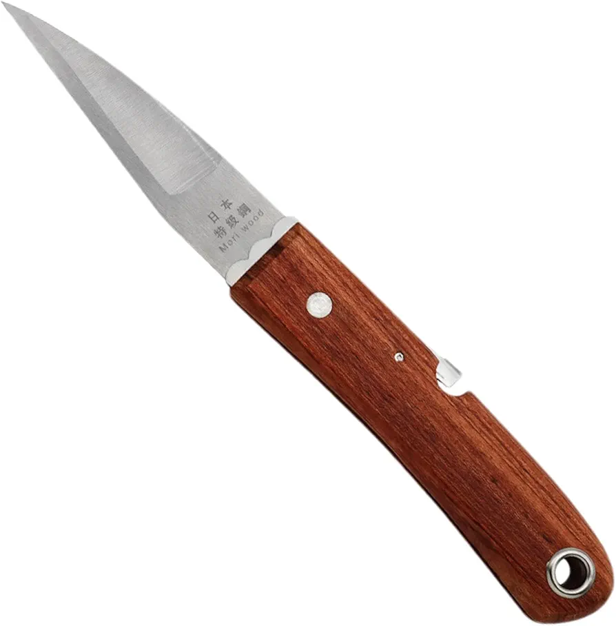 Grafting Gardening Knives - Stainless Steel Grafting Tool Garden Hand Tools | Multifunctional Tree Grafting Kit Gardening Grafting Device for Tree Potted Plant, Folding Pocket Knife