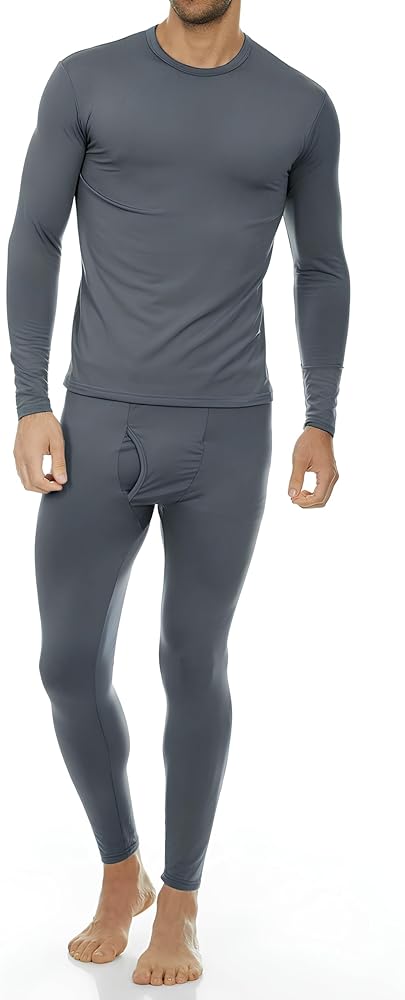 Thermajohn Long Johns Thermal Underwear for Men Fleece Lined Base Layer Set for Cold Weather
