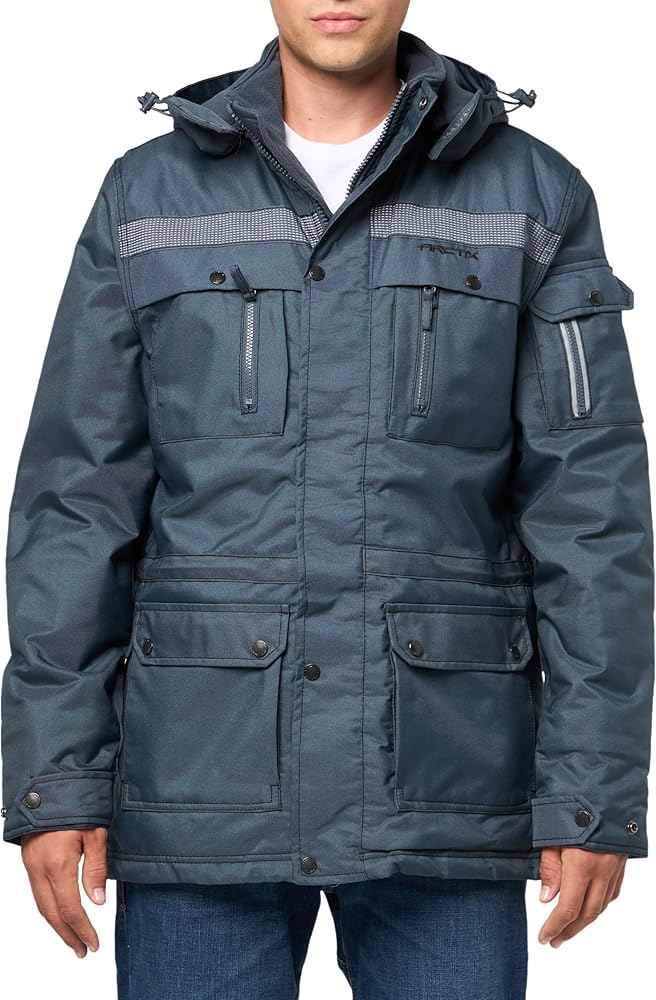 Arctix Men's Performance Tundra Jacket with Added Reflective Visibility