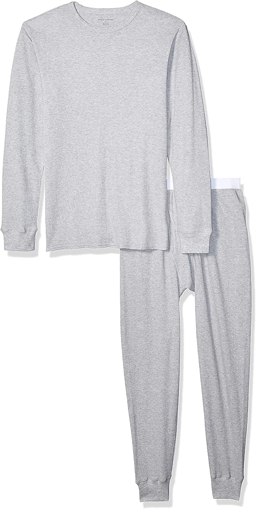 Amazon Essentials Men's Thermal Long Underwear Set, Multipacks