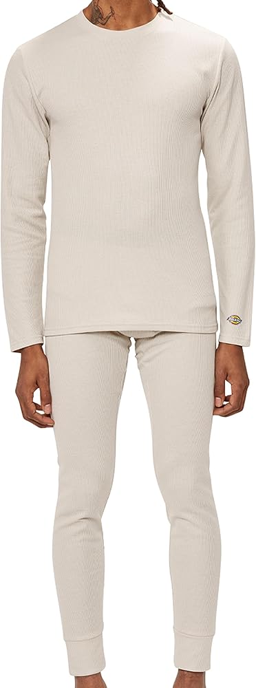 Dickies Mens Long Johns Thermal Underwear Set, 2 Piece Cold Weather Base Layer Set for Men