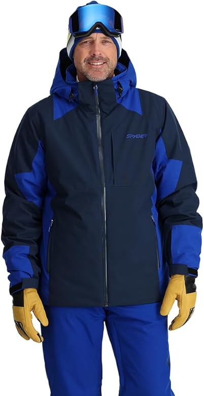 Spyder Men's Contact Insulated Ski Hooded Snow Jacket