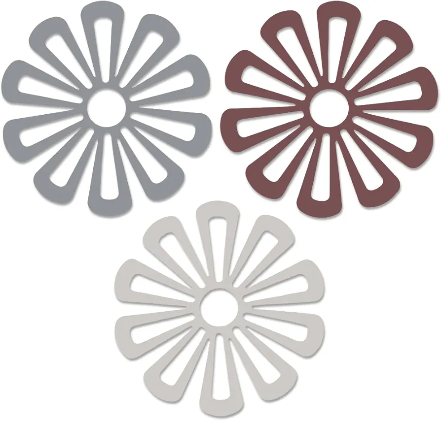 Silicone Trivet Mat for Kitchen, Hot Pot Holder Hot Pads for Pots Pans, Trivets Hot Plates for Hot Dishes, Heat Resistant Table Mat for Countertop, Set of 3