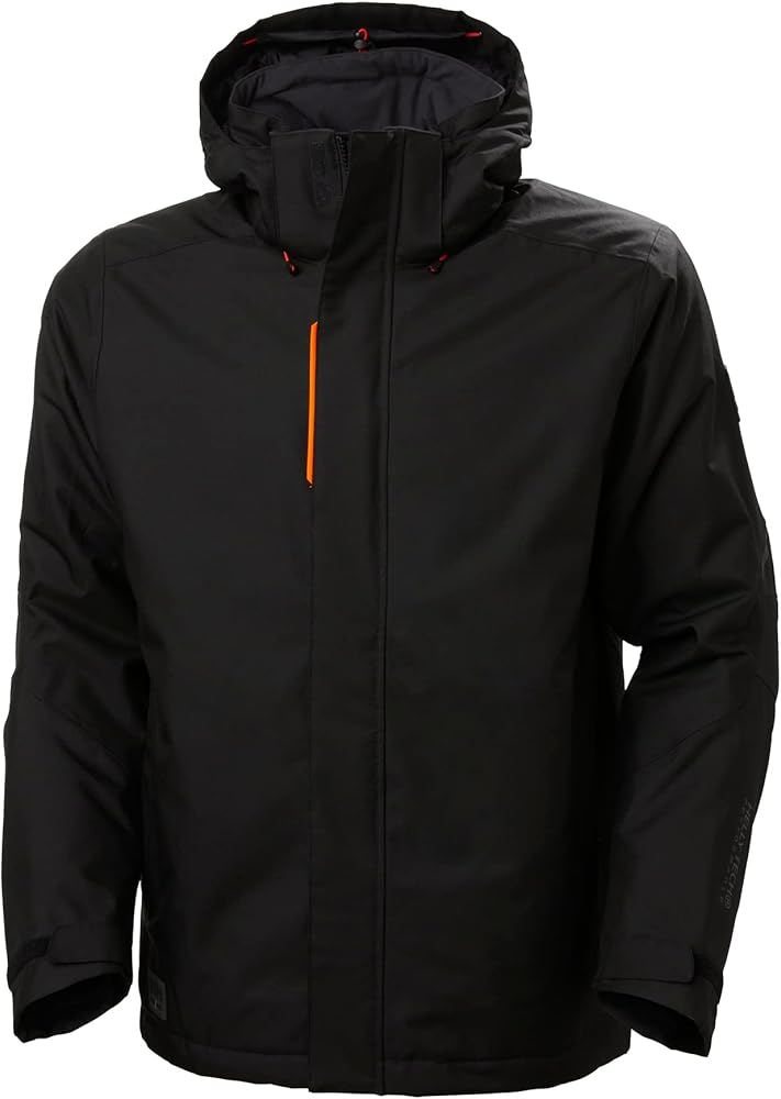 Helly-Hansen Kensington Insulated Winter Jackets for Men with Lightweight Breathable Waterproof Insulation, Detachable Hood