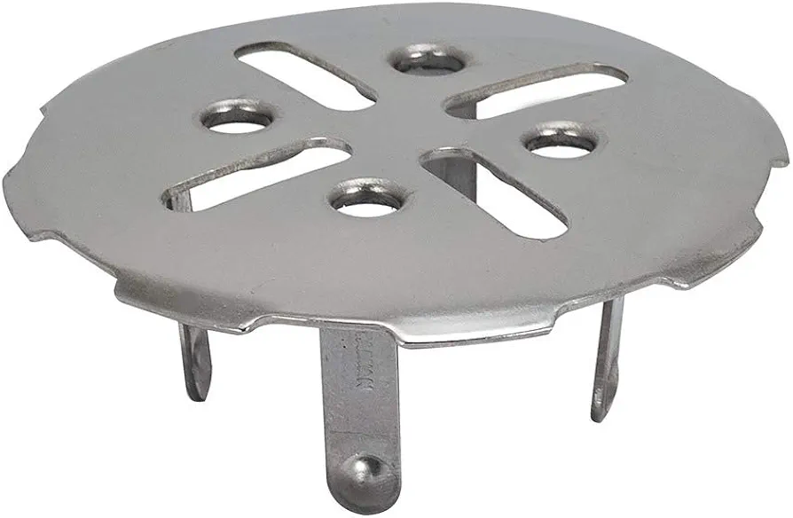 EZ-FLO Stainless Steel Floor Drain Snap-in Cover for 2 Inch Pipe, 3 Inch Outside Diameter, Satin Finish, 43470