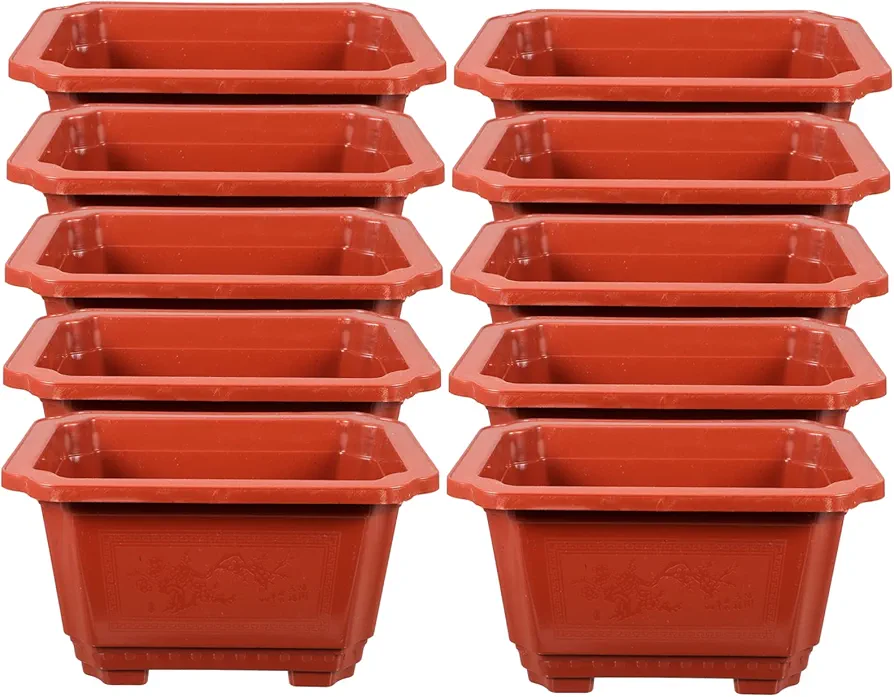 10pcs Bonsai Humidity Tray Bonsai Soil to Use Bonsai Pots Bonsai Soil Bonsai Bowl Bonsai Tool Bonsai Bonsai Tree Bonsai Kit with Pot Levitasphere Floating Plant Pot