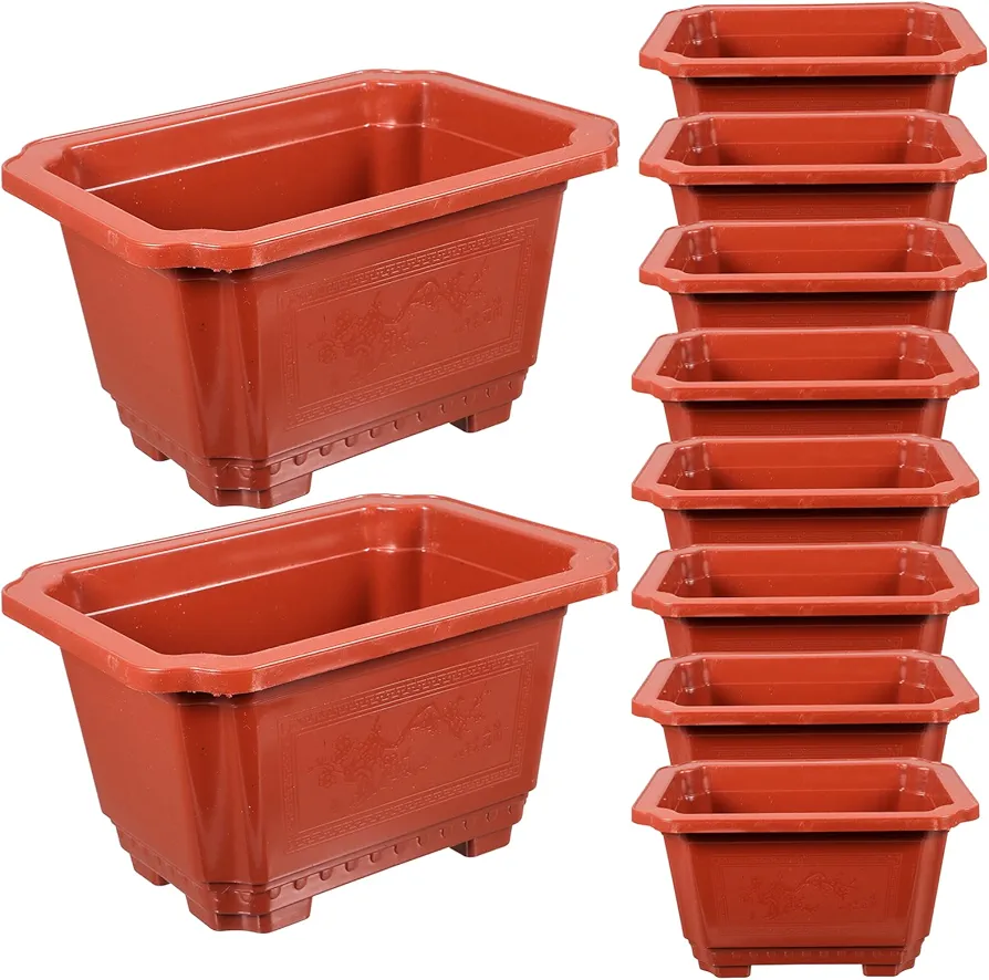 Toddmomy 10pcs Bonsai Kit with Pot Bonsai Pots Bonsaioutlet Bonsai Training Pots Bonsai Accessories Bonsai Tools Bonsai Training Pot Bonsai Care Kit Bonsai Tree Live Indoor Bonsai Tree Pot